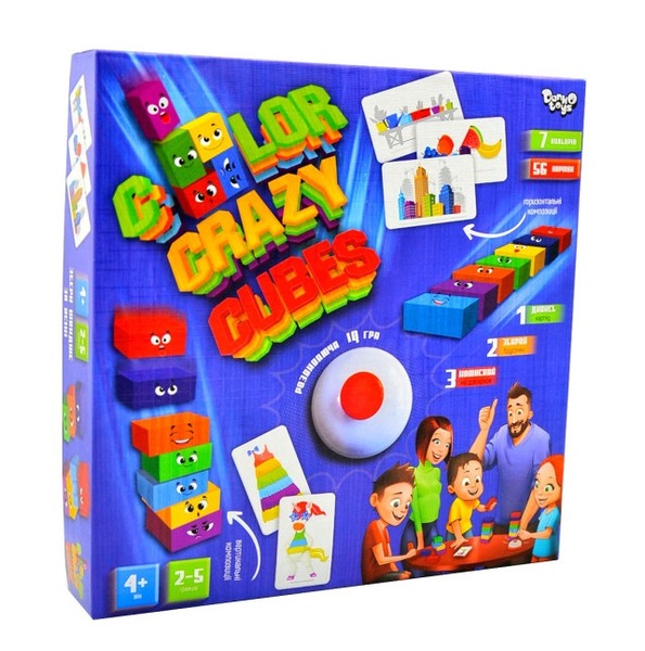 Гра настільна Color Crazy Cubes (10)