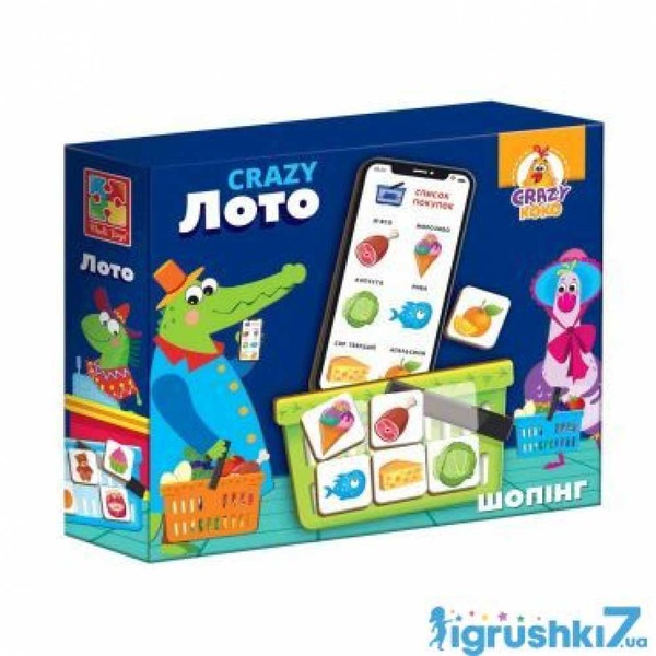Гра настільна Crazy Лото VT 8055-09