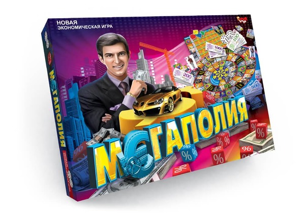 Гра настільна велика "Мегаполія" (10 шт)