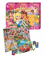 Гра настільна велика "Модниці" (10шт)
