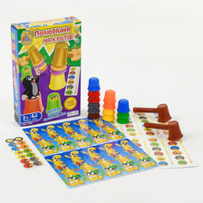 Гра настольна "Полювання на кротів" № 7022 (24) в коробке "FUN GAME" [Коробка]