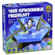 Гра настольна "Чия крижинка міцніша" № 7011 (24) в коробке "FUN GAME" [Коробка]