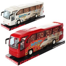 Автобус 3091B (48шт) инер-й, 38см, 2цвета, в слюде, 38-11-9см