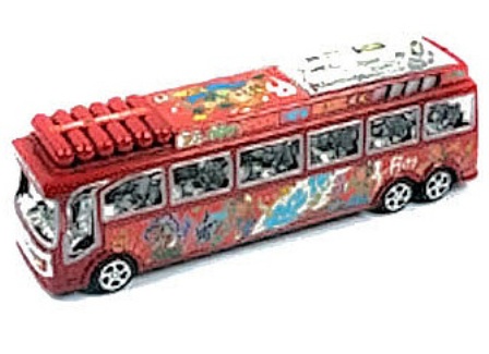 Автобус 4095-4096 (60шт) инер-й, в кульке, 33-7,5-10см