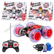 Джип M 1480 U/R (16шт) р/у, аккум, перевертыш, муз, свет, 3 цвета, в кор-ке, 32,5-46-18,5см