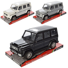 Джип UD2105 (36шт) инер-й, 32см, 3 цвета, в слюде, 35,5-17-15см