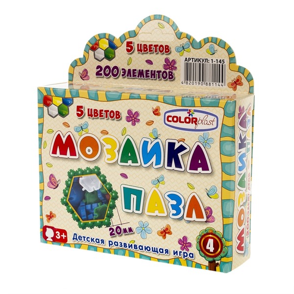 Дитяча гра мозаїка 1-145 1144. Фото 3