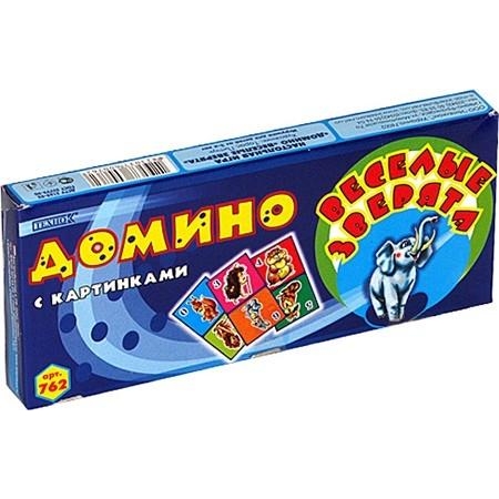 Доміно дитяче "Веселі звірята" 0762 (Технокомп)