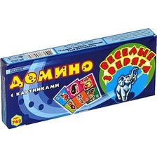 Доміно дитяче "Веселі звірята" 0762 (Технокомп)