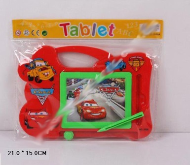 Дошка 2020 (360шт / 2) "Тачки" в пакеті 21 * 15см