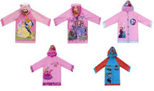 Дождевик 808B (100шт) 5 видів, мультигеро, з капюшоном, 2 размера (L, XL)