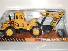 Екскаватор 390773 U/6808 (30шт) инер-й, в слюде, 34-14-14см
