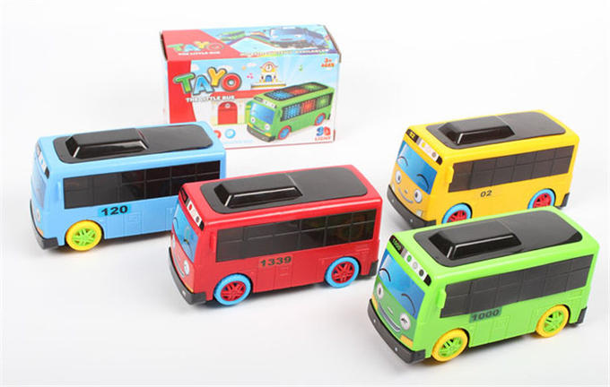 Автобус BL8908 (120шт) BT, ездит, муз, 3D свет, на бат-ке, 4 цвета, в кор-ке, 17-10-8 см