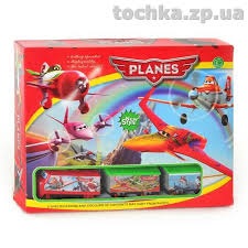 ЖД DH 729 (120шт) PL, вагончики 2шт, на бат-ке, в кор-ке, 26,5-21,5-4см