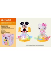 Звірі LD-130G/F (1475882-86)  (72шт/2)батар., свет, звук, в кор. 14*14*15см
