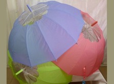 Зонтік Paolo 0005 (36шт) 54см, микс 9 цветов, 12 спиц