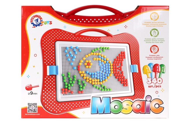 Іграшка "Мозаїка 4 ТехноК" 3367 (Технокомп) (10шт)