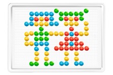 Іграшка "Мозаїка 5 ТехноК" 3374 (Технокомп) (10шт). Фото 5
