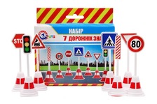 Іграшка "Набір дорожніх знаків ТехноК", арт.4357