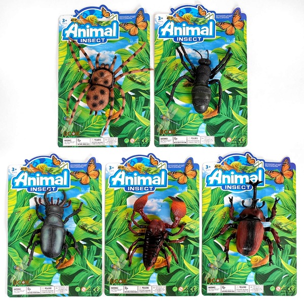 Ігрова фігурка "Animal insect" BC 08-1/4/5/6/12, мікс видів, на листі