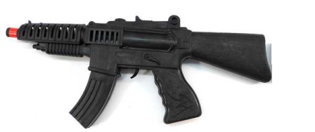 Автомат 234-101-2 (252шт) трещетка, 2 цвета, в кульке, 33,5-13-3см