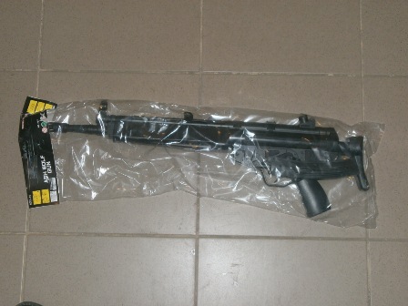 Автомат 357 C (72шт) на пульках, в кульке, 64-18см