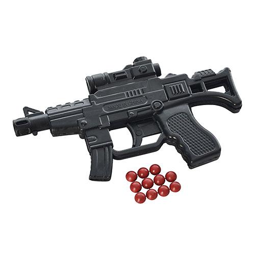 Автомат 566 (1600шт) на пульках, в кульке, 12-7-1см