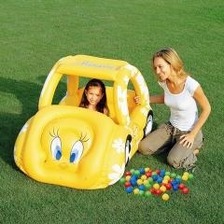 Ігровий центр 97028 (2шт) "Tweety", машина, 50 шариков, от 2-х лет, в кор-ке, 140-86-76см