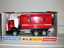 Камаз 9119 B (24шт) инер-й, звук, свет, на бат-ке, в кор-ке, 29-16-11см