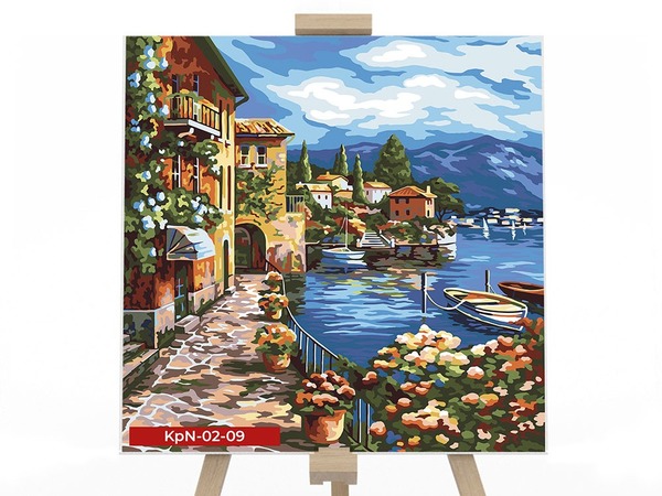 Картина по номерам 40*40см дороща. Фото 10