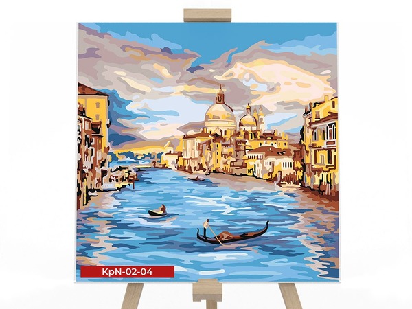 Картина по номерам 40*40см дороща. Фото 5