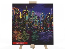 Картина по номерам 40*40см дороща. Фото 2