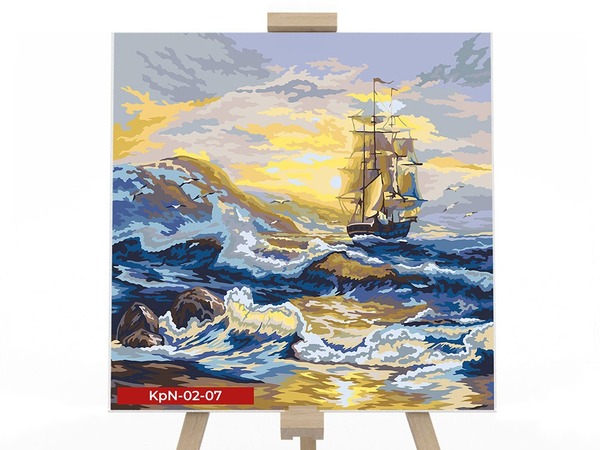Картина по номерам 40*40см економ. Фото 7