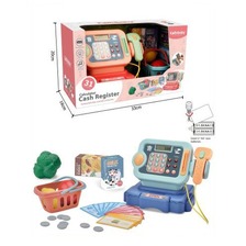 Касовий апарат 1001Е (12шт) калькулятор, сканер, корз., прод., 2 кольори, на бат,в кор, 33-20-16,5см