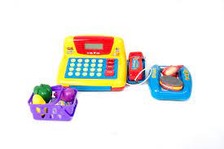 Кассовый аппарат PLAY SMART 7016 "Мой магазин" батар.муз.свет.кор.38*18*18 ш.к./12/