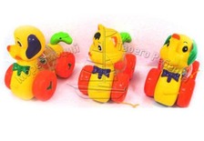 Каталка 2058 (96шт) животные, 3 вида, в кульке, 20-17-11см