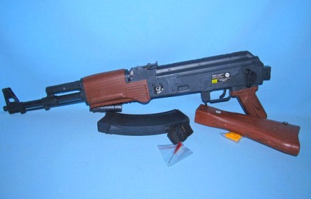 Автомат A004 (A812220) (36шт/2)"Калашников" пульки,в пакете 93,5*6,5*24,5см