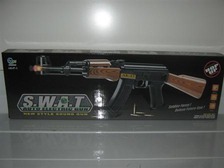 Автомат AK 47-1 (72шт) на батке, муз, свет, в кор-ке, 63см