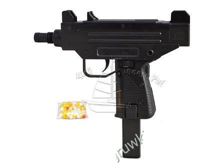 Автомат M 33 (96шт) на пульках, УЗИ, в кульке, 26-16см