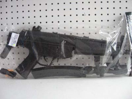 Автомат MP 5 A 6 (48шт) на пульках, в кульке, 49-21-4см
