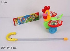 Каталочка 7105 (72шт/2)"Петушок" на палочке,в пакете 20*16*13см