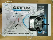 Квадролет AF918 с гироскопом,USB.свет.вращ.на 360гр.кор.31*8*31 ш.к./18/