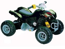 Квадроцикл KL789 BLACK квадроцикл 107*72*67см. 12V10Ah /1/