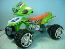 Квадроцикл ZP 5118-6 (1шт) 2 мотора 25W, аккум 12V/7A, 6км/ч, 3-8лет, 17кг, жёлтый, 110-75-78см