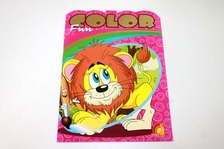 Книга дитяча "Дитяча творчість Fun color Левеня" укр