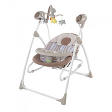 Колискова - качелі CARRELLO Nanny 3в1 CRL-0005 Beige Stripe /1/ MOQ