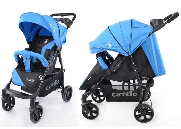 Коляска прогулочна CARRELLO Forte CRL-1408 БЛАКИТНИЙ/ 1 /