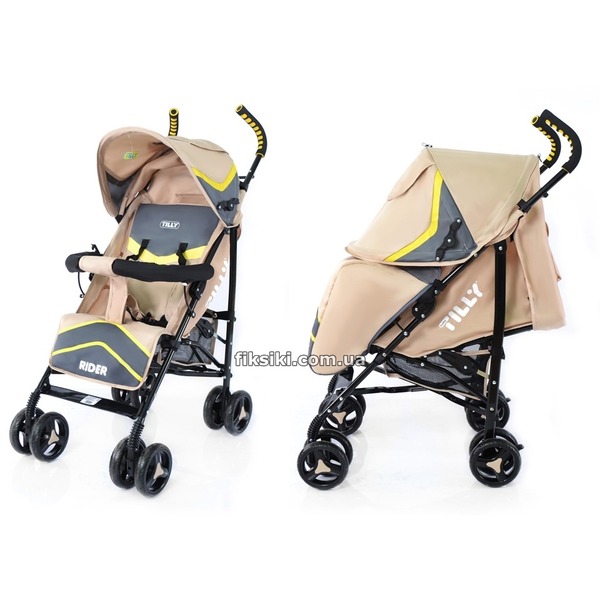 Коляска прогулочна TILLY Rider BT-SB-0002 BEIGE Льон