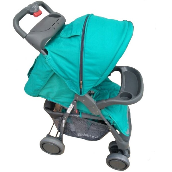 Коляска прогулочная BABYCARE City BC-5201 Green в льне  /1/