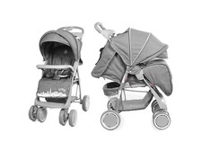 Коляска прогулочная BABYCARE City BC-5201 Grey в льне /1/
